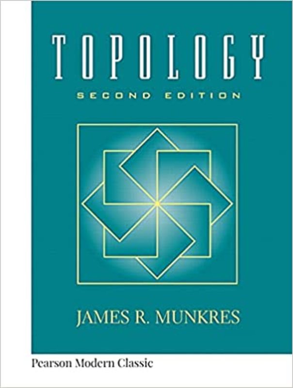 Book cover for "Topology" by James Munkres