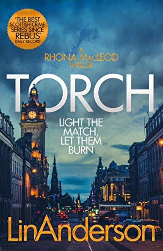 Book cover for "Torch" by Lin Anderson
