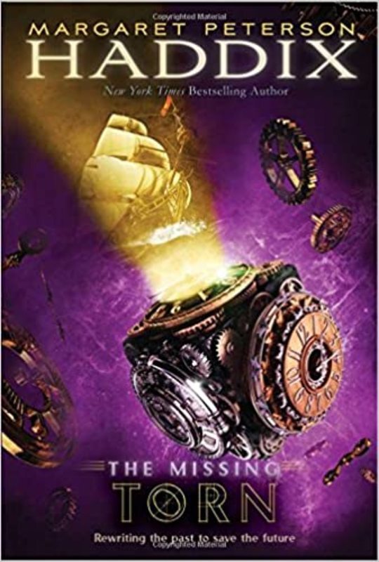 Book cover for "Torn" by Margaret Peterson Haddix
