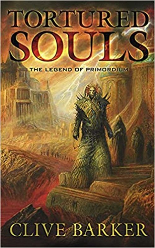 Book cover for "Tortured Souls" by Clive Barker