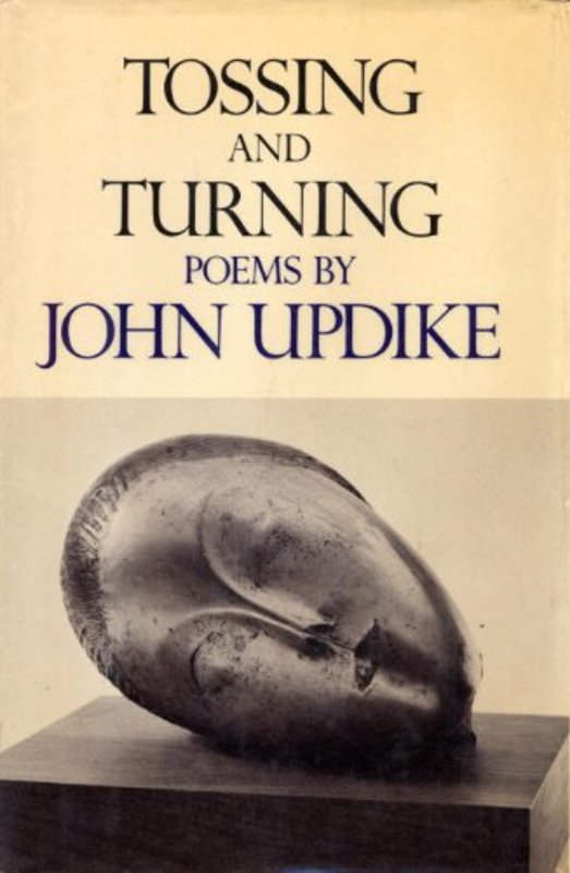 Book cover for "Tossing and Turning" by John Updike