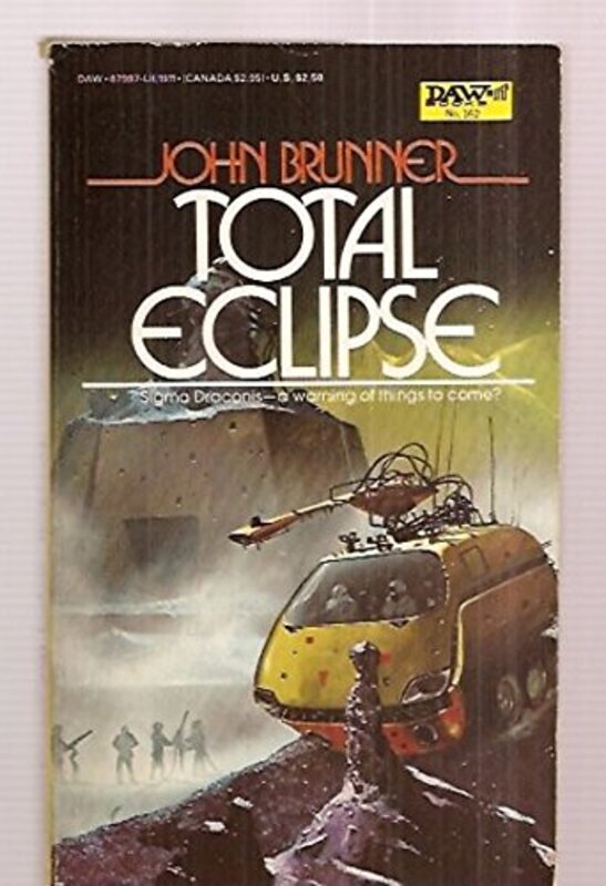 Book cover for "Total Eclipse" by John Brunner