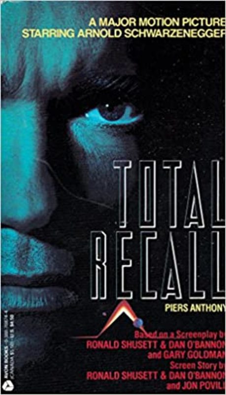 Book cover for "Total Recall" by Piers Anthony