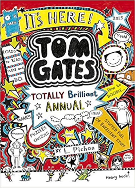 Book cover for "Totally Brilliant Annual" by Liz Pichon