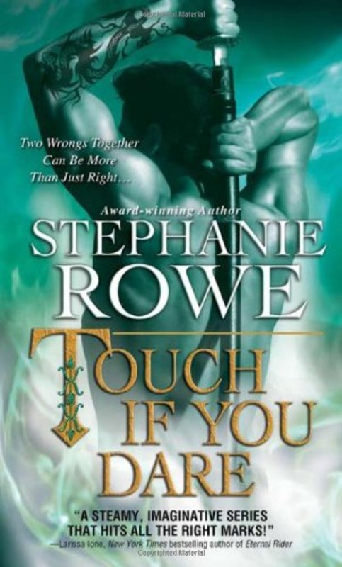 Book cover for "Touch If You Dare" by Stephanie Rowe