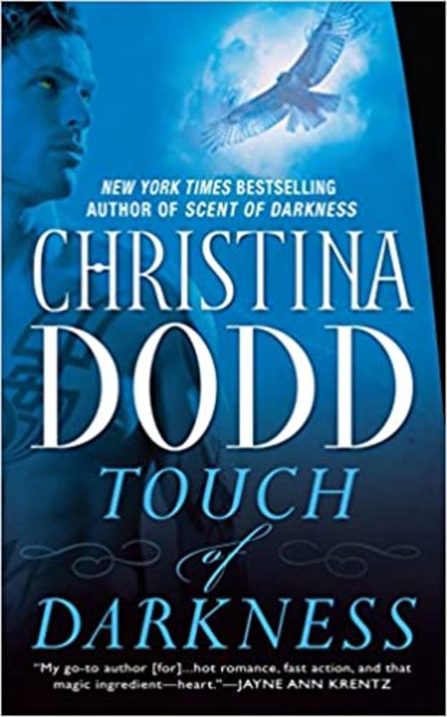 Book cover for "Touch of Darkness" by Christina Dodd