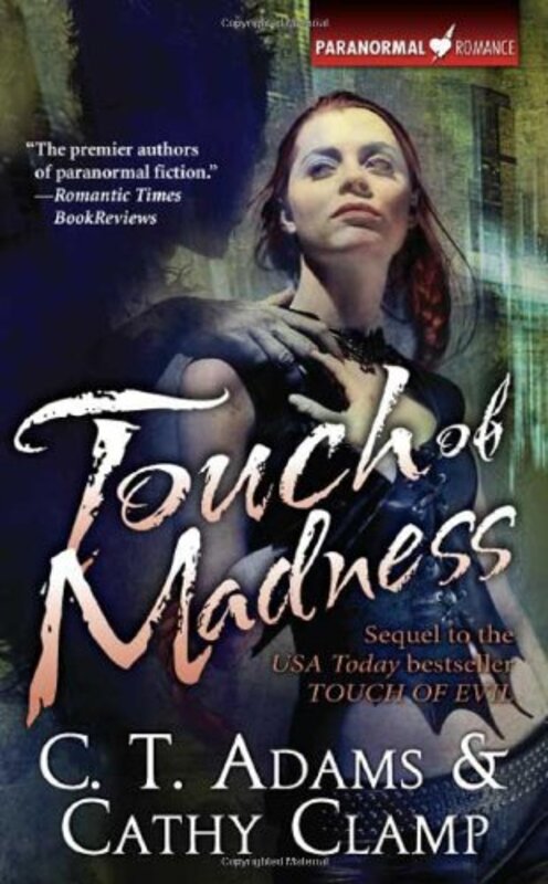 Book cover for "Touch of Madness" by CT Adams