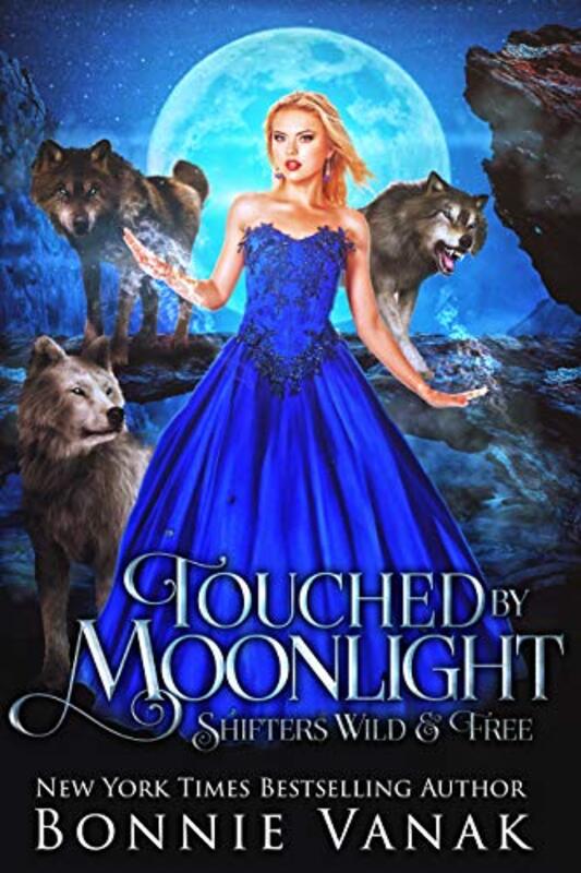 Book cover for "Touched by Moonlight" by Bonnie Vanak