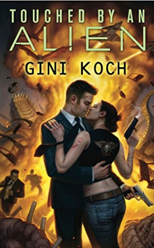 Book cover for "Touched by an Alien" by Gini Koch