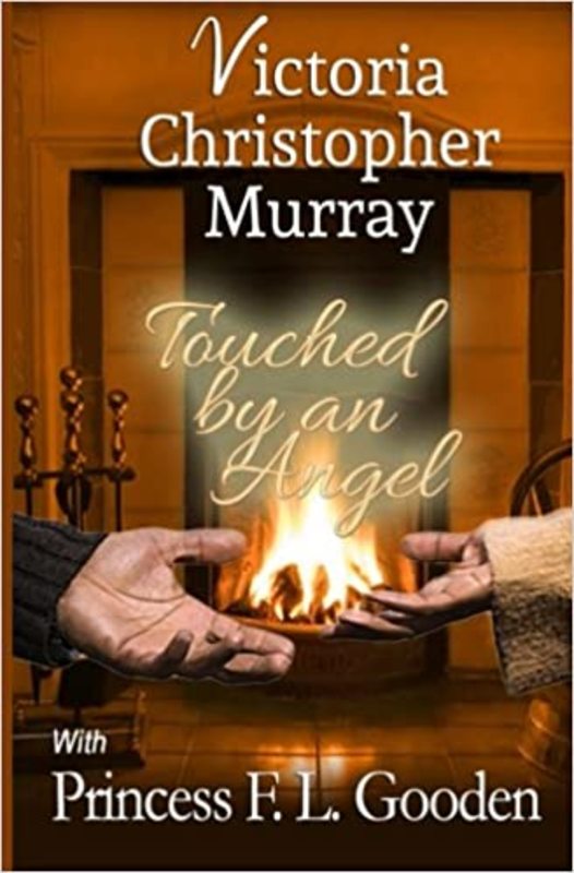 Book cover for "Touched by an Angel" by Victoria Christopher Murray