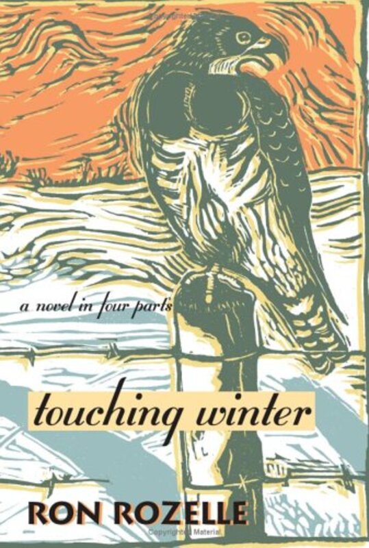 Book cover for "Touching Winter" by Ron Rozelle