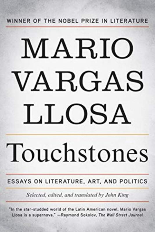 Book cover for "Touchstones" by Mario Vargas Llosa