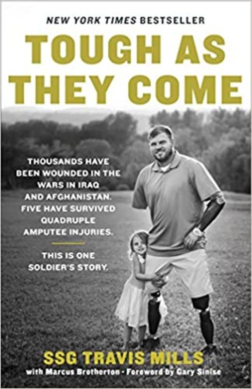 Book cover for "Tough As They Come" by Travis Mills