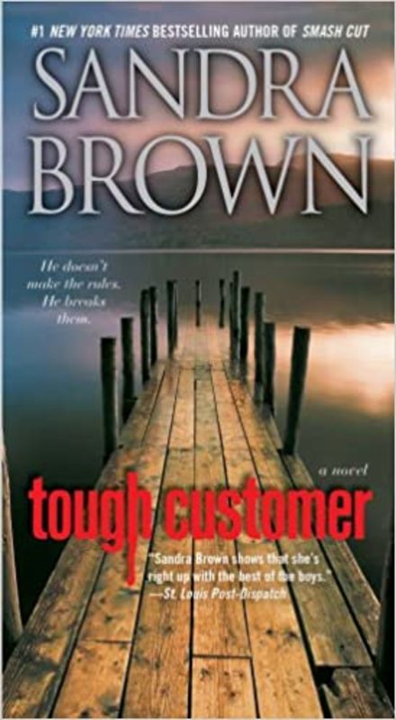 Book cover for "Tough Customer" by Sandra Brown