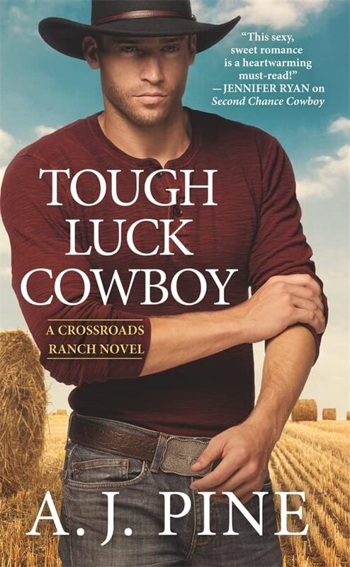 Book cover for "Tough Luck Cowboy" by AJ Pine