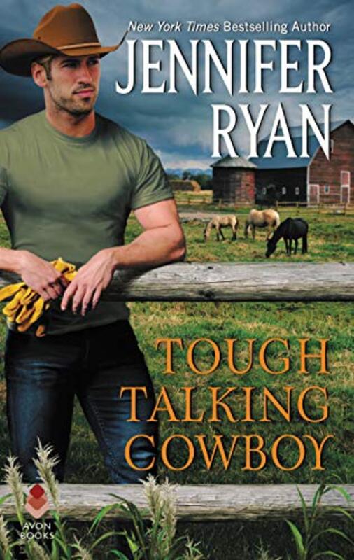 Book cover for "Tough Talking Cowboy" by Jennifer Ryan