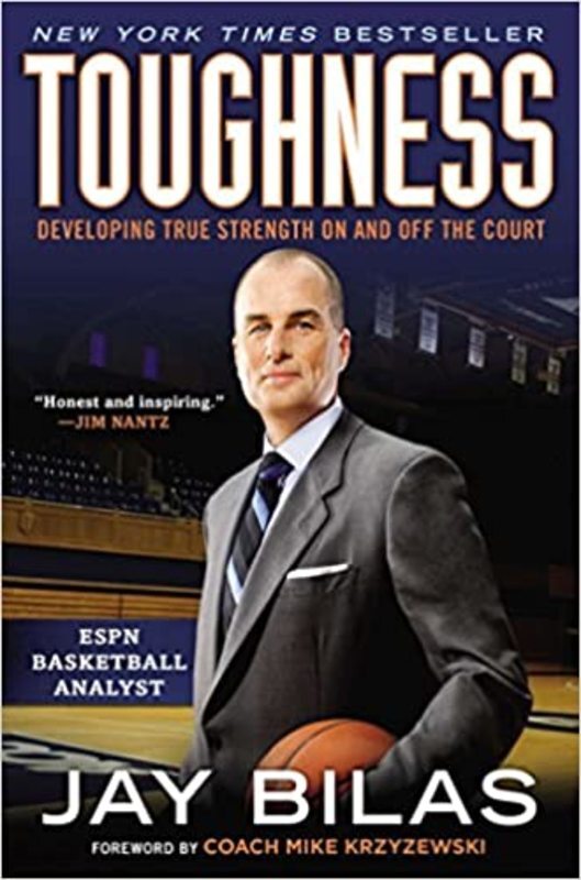Book cover for "Toughness" by Jay Bilas