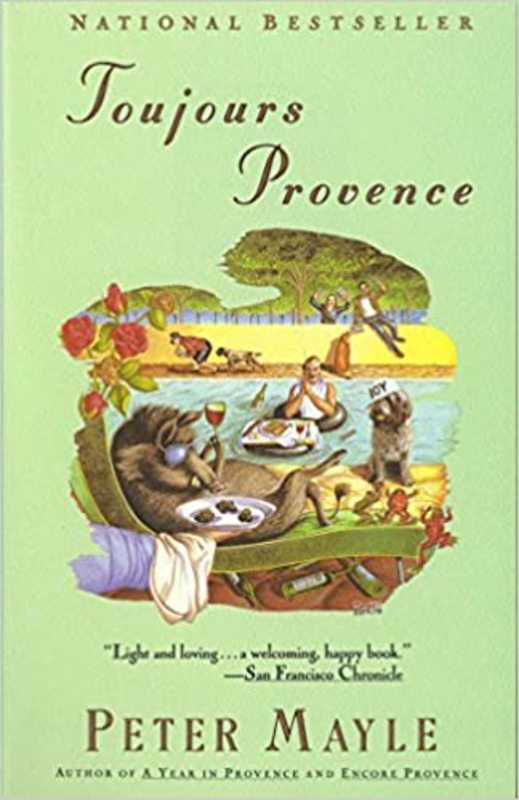 Book cover for "Toujours Provence" by Peter Mayle