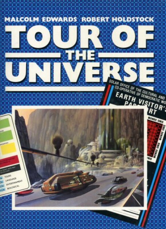 Book cover for "Tour of the Universe" by Robert Holdstock