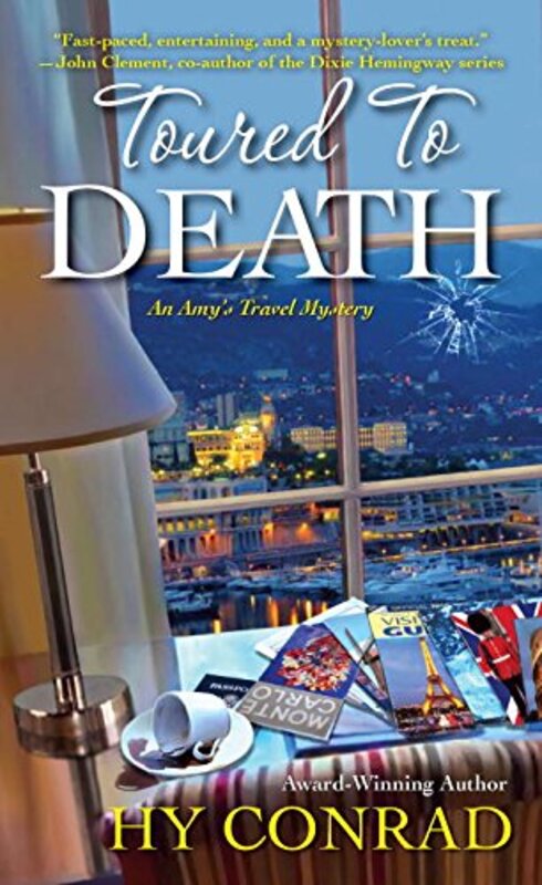 Book cover for "Toured to Death" by HY Conrad