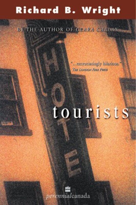 Book cover for "Tourists" by Richard B Wright