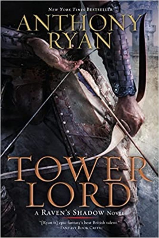 Book cover for "Tower Lord" by Anthony Ryan