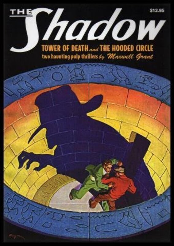 Book cover for "Tower of Death" by Maxwell Grant
