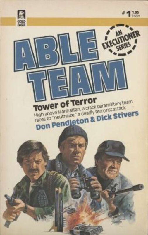 Book cover for "Tower of Terror" by Don Pendleton