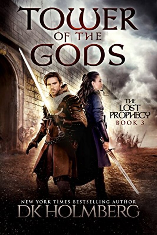 Book cover for "Tower of the Gods" by DK Holmberg