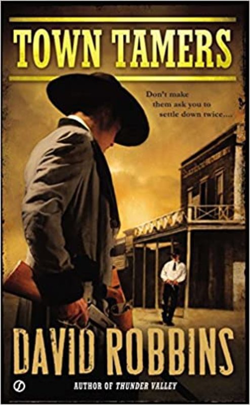 Book cover for "Town Tamers" by David Robbins