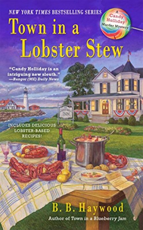 Book cover for "Town in a Lobster Stew" by B B Haywood