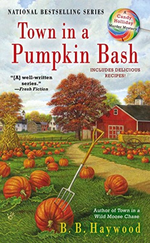 Book cover for "Town in a Pumpkin Bash" by B B Haywood