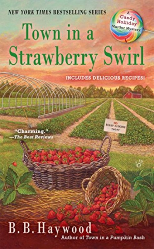 Book cover for "Town in a Strawberry Swirl" by B B Haywood