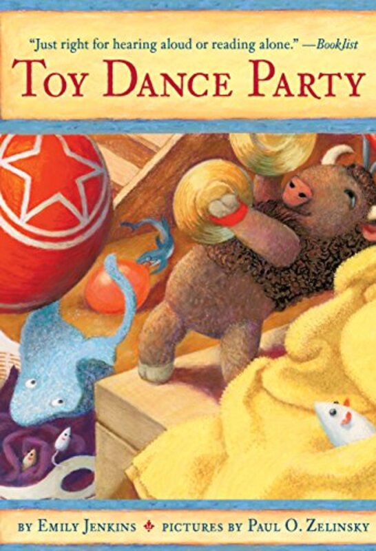 Book cover for "Toy Dance Party" by Emily Jenkins