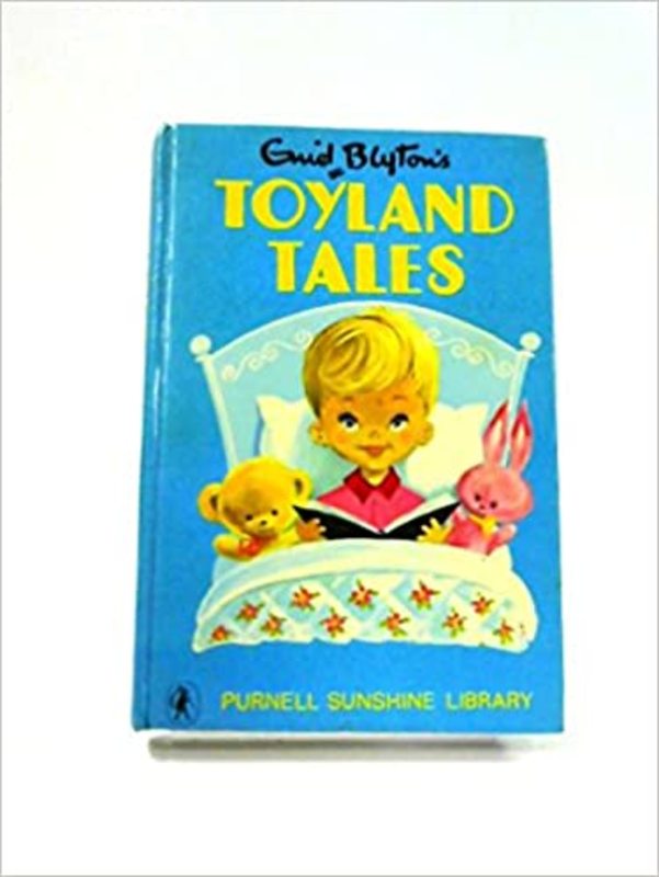 Book cover for "Toyland Tales" by Enid Blyton
