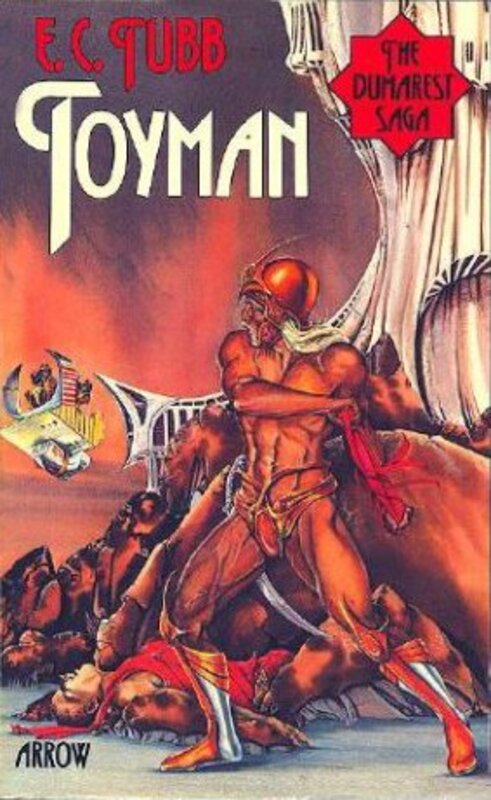 Book cover for "Toyman" by EC Tubb