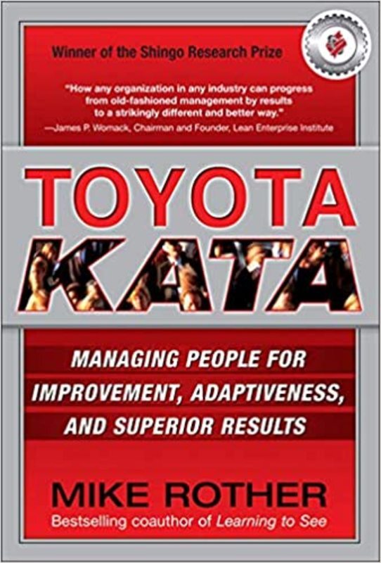 Book cover for "Toyota Kata" by Mike Rother