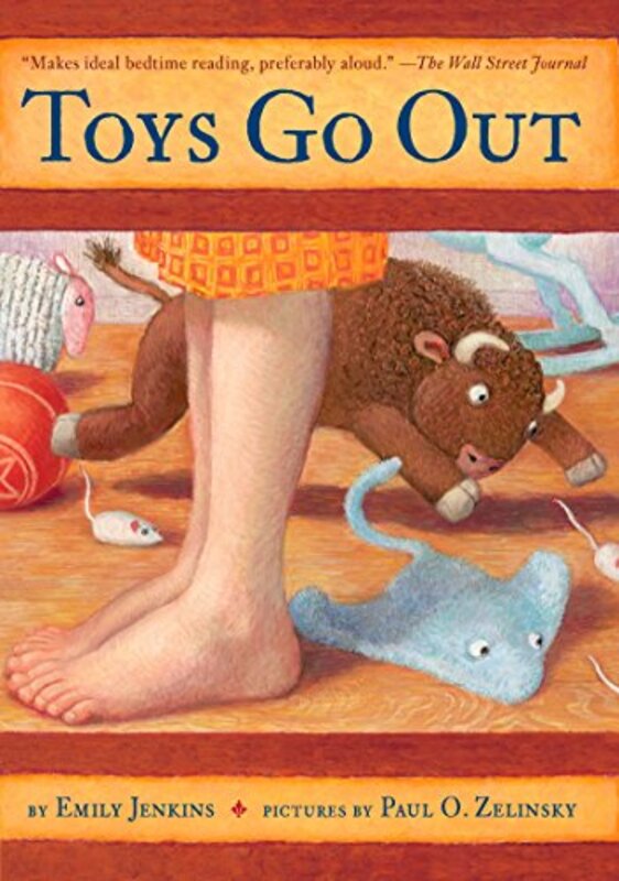 Book cover for "Toys Go Out" by Emily Jenkins