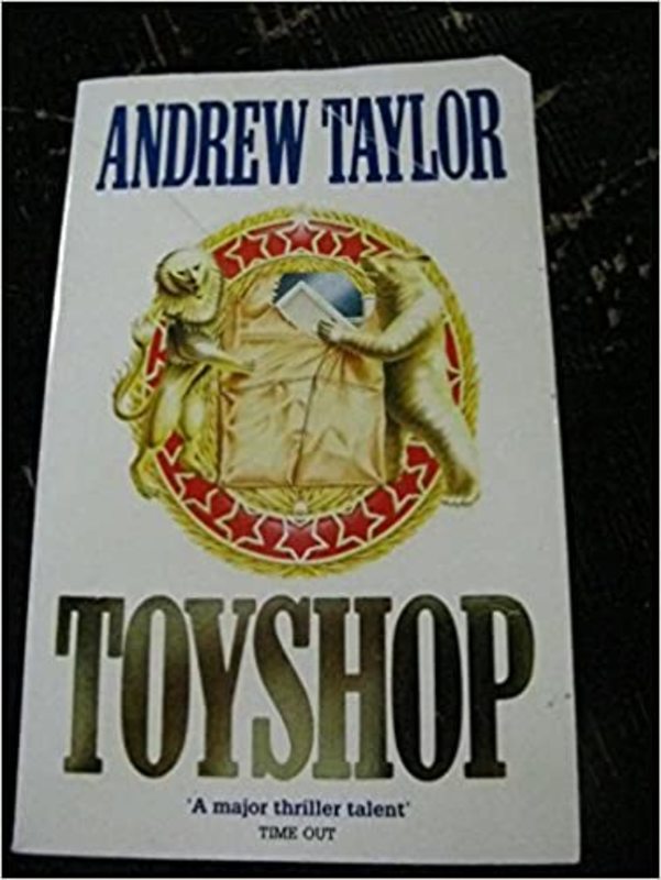 Book cover for "Toyshop" by Andrew Taylor