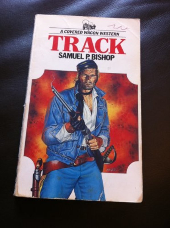 Book cover for "Track" by Shaun Hutson