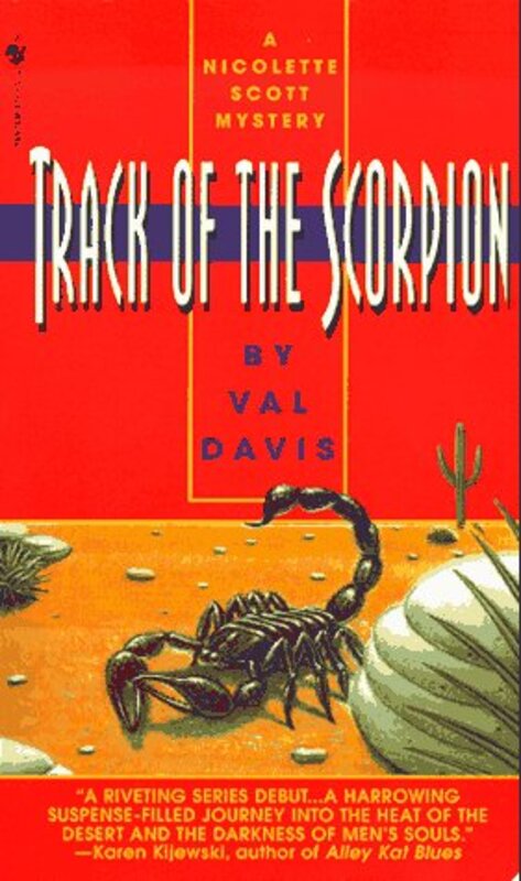 Book cover for "Track of the Scorpion" by Robert Irvine