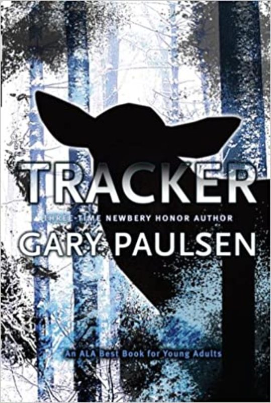 Book cover for "Tracker" by Gary Paulsen