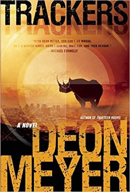 Book cover for "Trackers" by Deon Meyer
