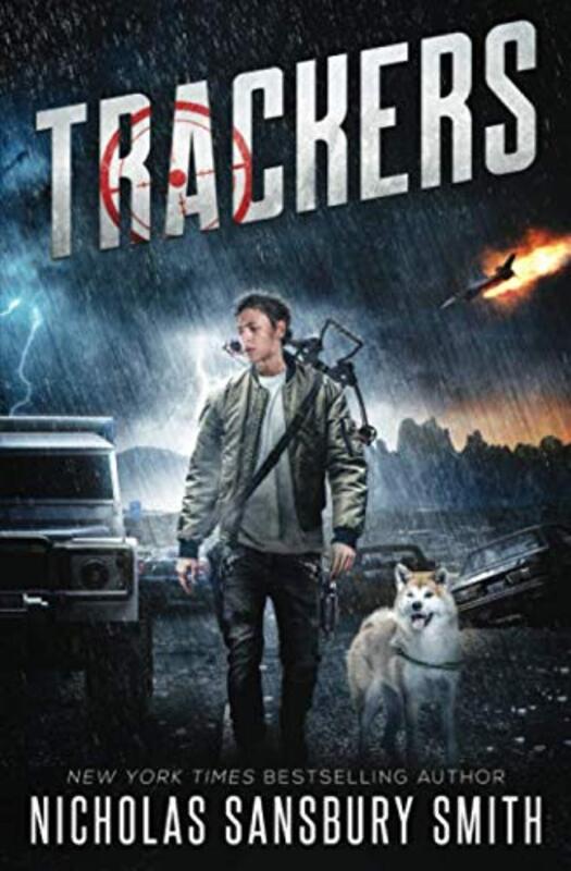 Book cover for "Trackers" by Nicholas Sansbury Smith