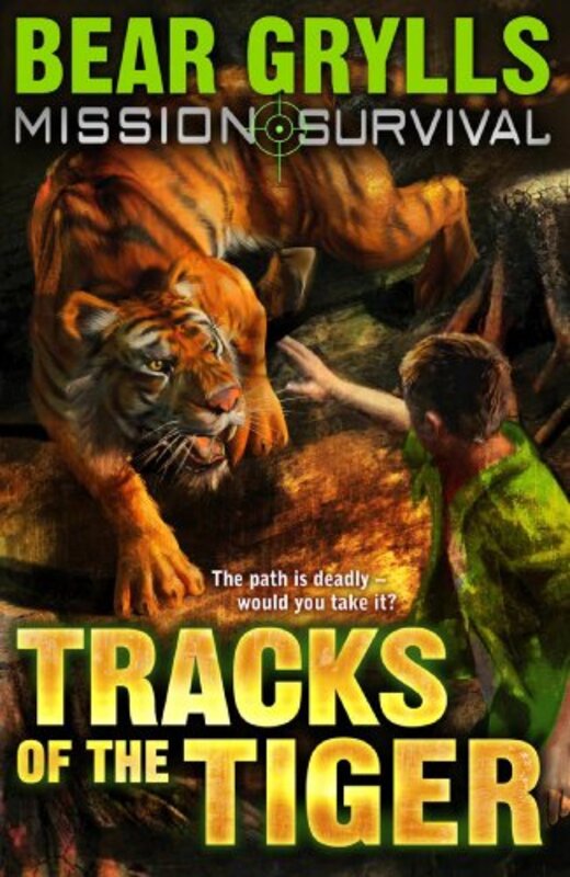 Book cover for "Tracks of the Tiger"