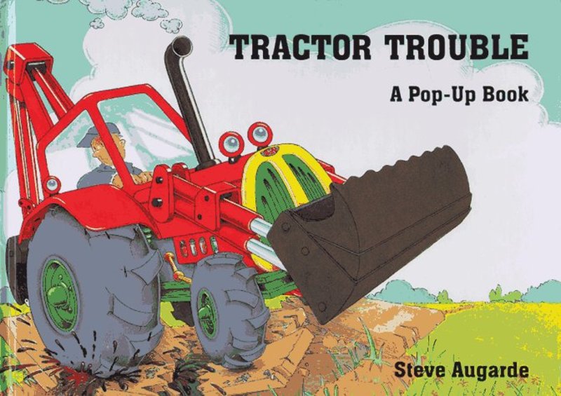 Book cover for "Tractor Trouble" by Steve Augarde