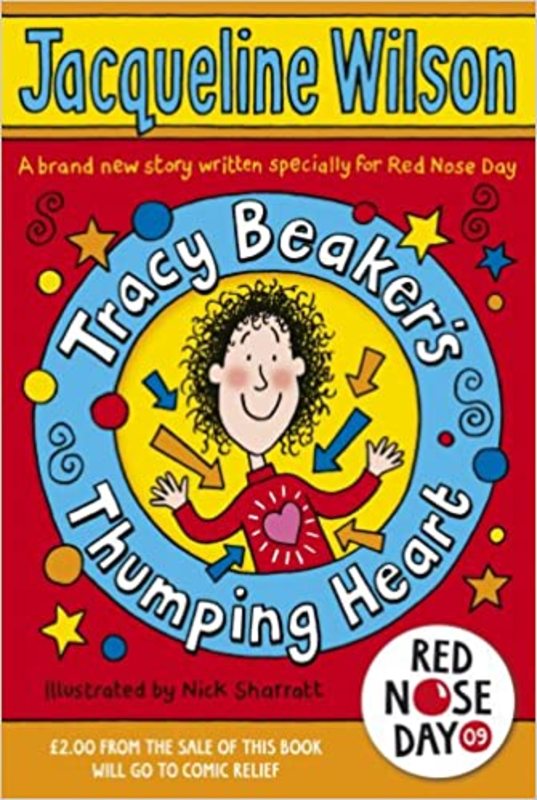 Book cover for "Tracy Beaker's Thumping Heart" by Jacqueline Wilson