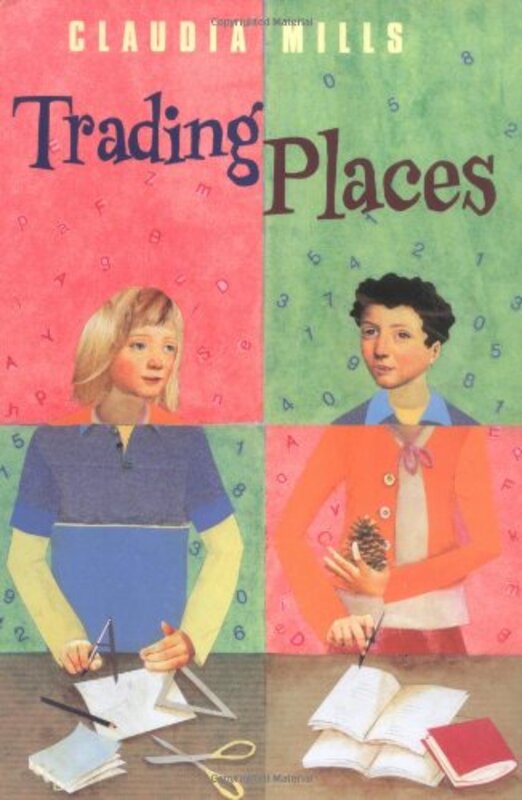 Book cover for "Trading Places" by Claudia Mills
