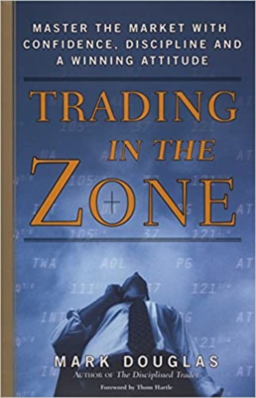 Book cover for "Trading in the Zone" by Mark Douglas