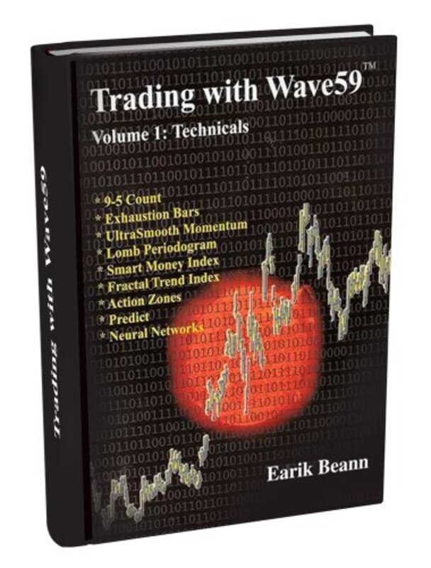Book cover for "Trading with Wave59 Volume 1" by Earik Beann